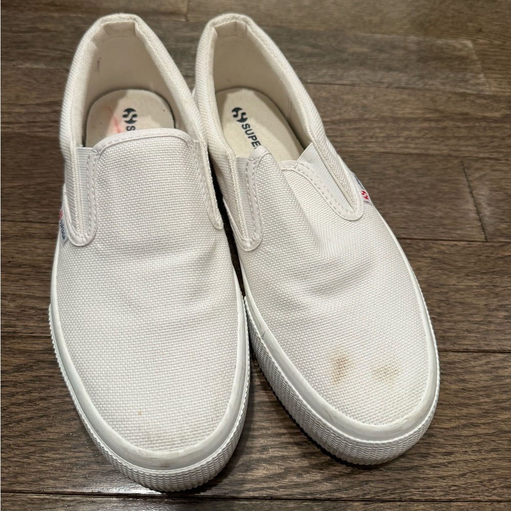 Platform Superga shoes